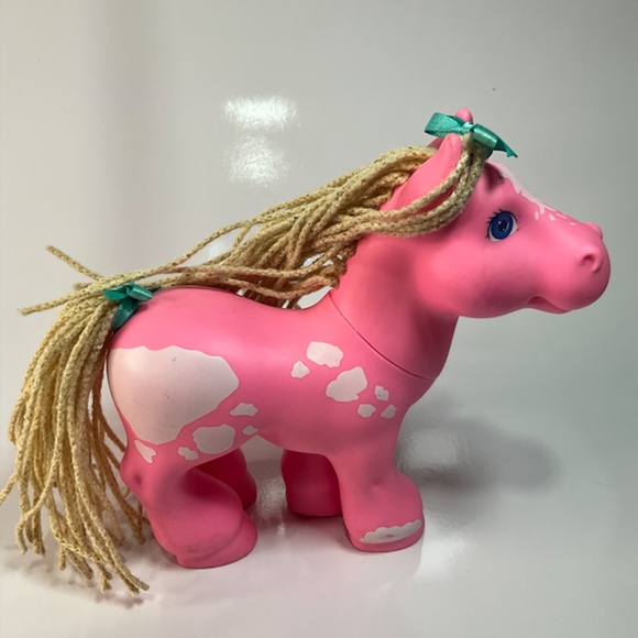 Vintage Cabbage Patch Pony Crimp N Curl Magic Meadow Princess Hasbro 1992 Pink - Picture 7 of 9